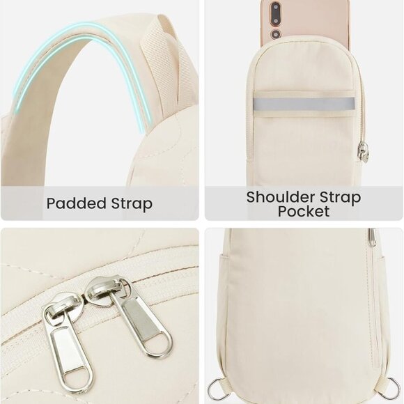 Crossbody Bag for Women Casual Sling Backpack Fashionable Shoulder Chest Fanny P - Picture 6 of 7